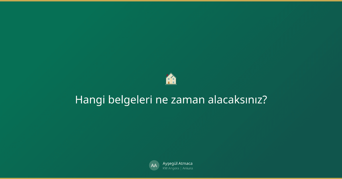 Ev Alımının 15 Kritik Belgesi: Ankara'da 2026 Kontrol Listesi